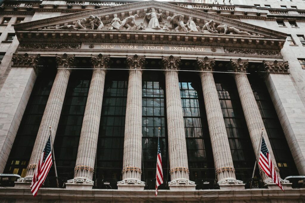 Jio Platforms listing – stock exchange building in Mumbai