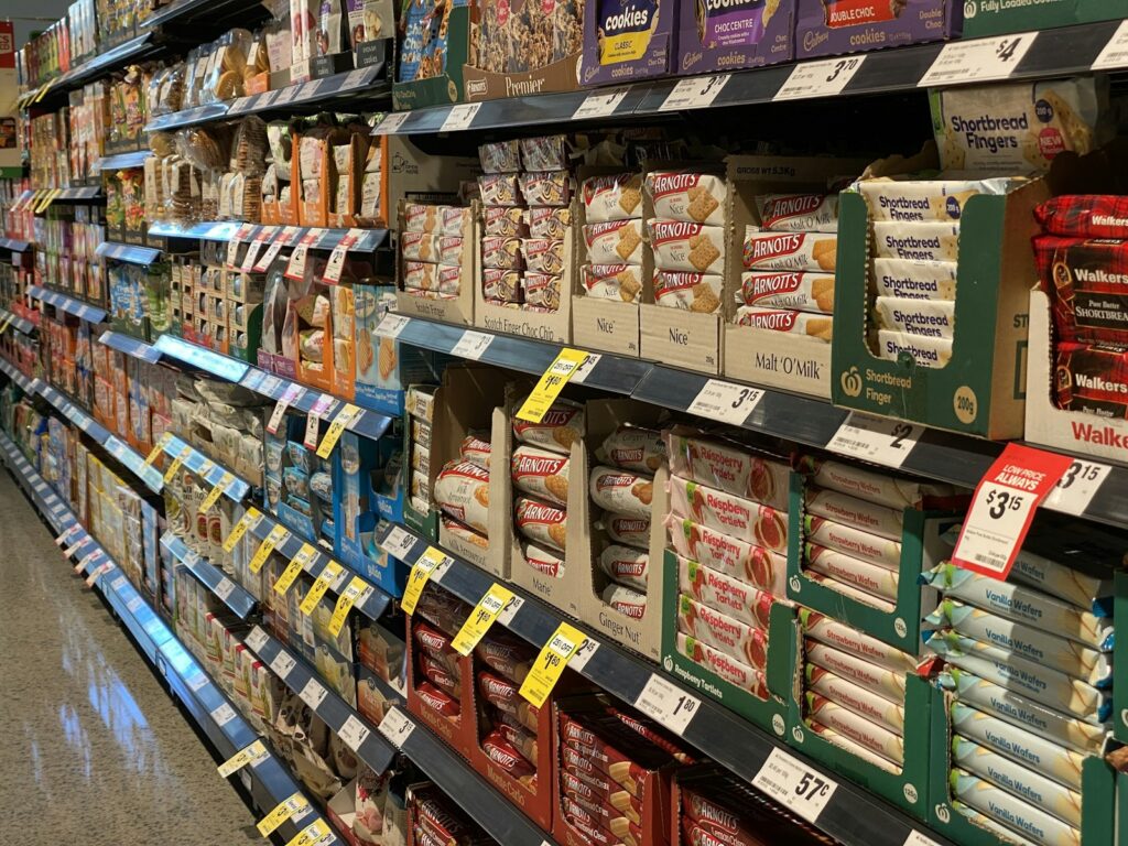 Tata Consumer Q2 results – packaged foods on supermarket shelves