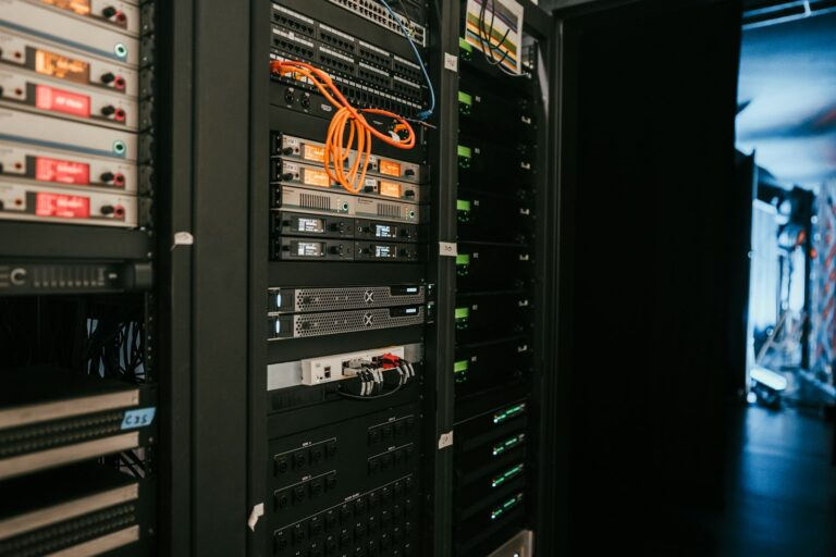 Meta Q3 results – AI data centre server racks